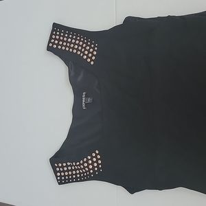 Black cocktail dress